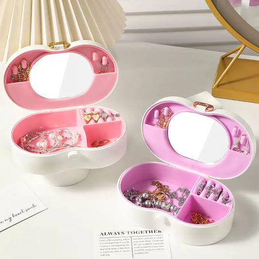 Silicone Premium Bowknot Jewellery Organiser Box