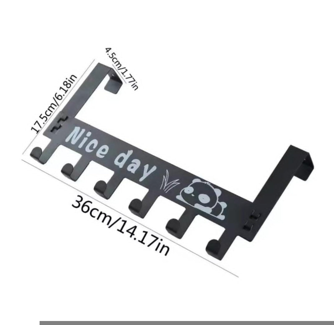 Iron merterial door hunger