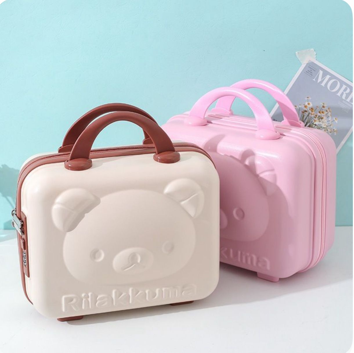 Bear-Shaped Hanging Makeup Organizer