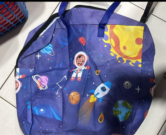 Elsa And Anna Printed Storage Bag