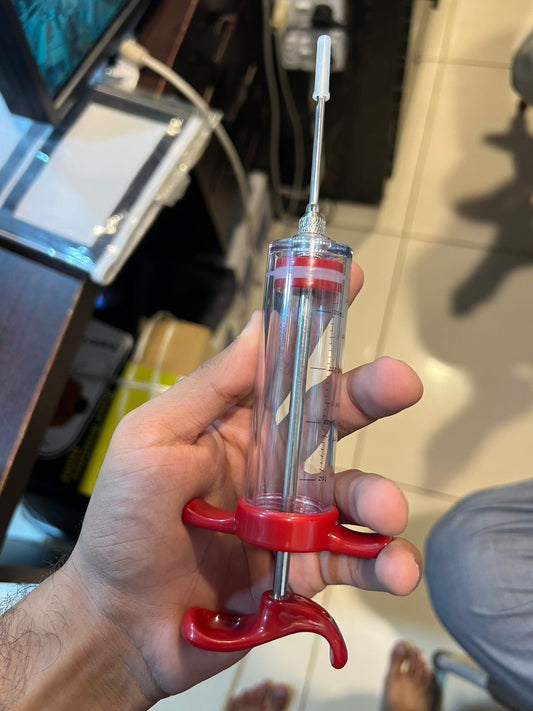 Stainless Steel BBQ Meat Marinade Flavor Seasoning Injector Needle