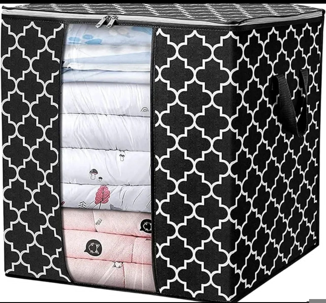 Printed Multi Colour Storage Bag