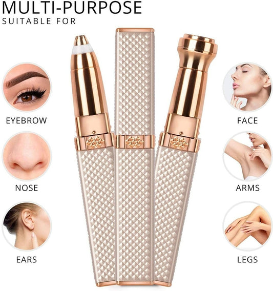 2 in 1 Blawless Facial & Eyebrow Hair Remover
