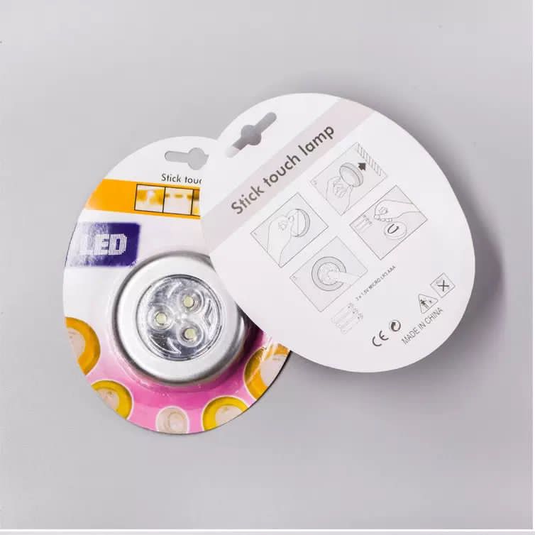 Kitchen Home Three Led Touch Light Pat Light Emergency Night Light Wall Cabinet Table Lamp