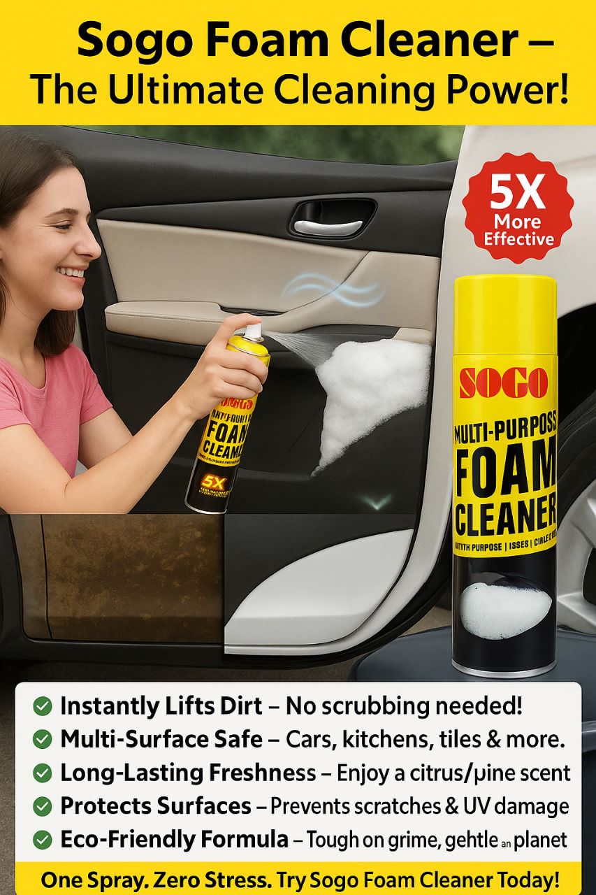 Sogo Multi-Purpose Foam Cleaner (650ml )
