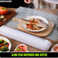 Cling Film Dispenser and Cutter,Foil Dispenser for Plastic Food Wrap Holder with Slide Cutter and 1* BPA Free Plastic Wrap Cling Film Refill Easy to Wrap and Cut for Home and Kitchen