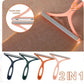 Protable handheld manual pet hair remover scraper multipurpose carpet clothes fabric plush cleaning brush