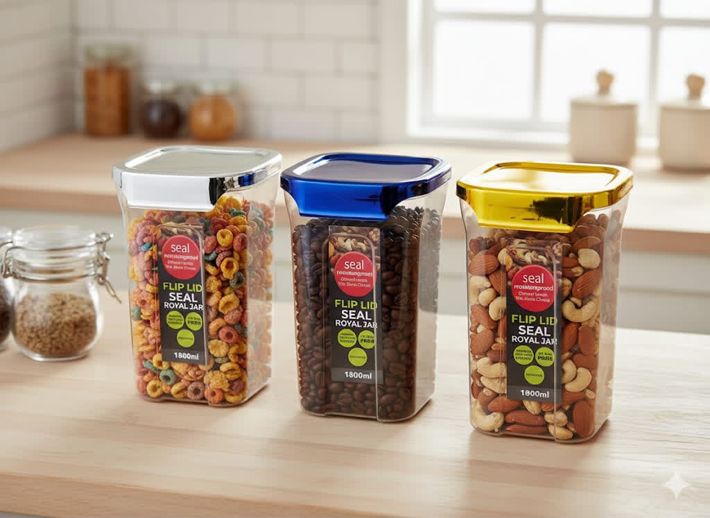 FLIP LID SEAL ROYAL JAR