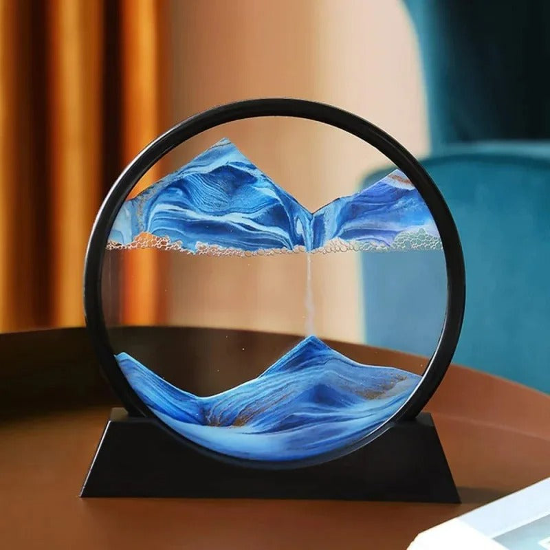 3D Hourglass Quicksand Moving Sand Art