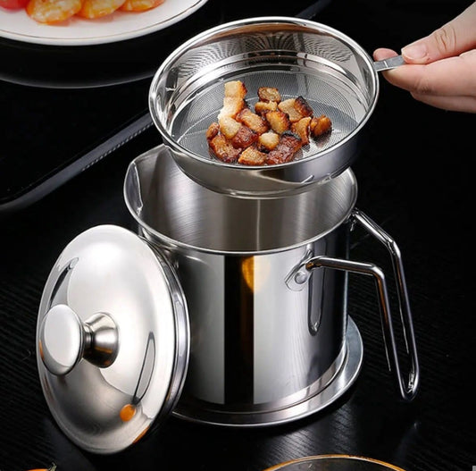 Kitchen Oil filter Pot
1.4 liter