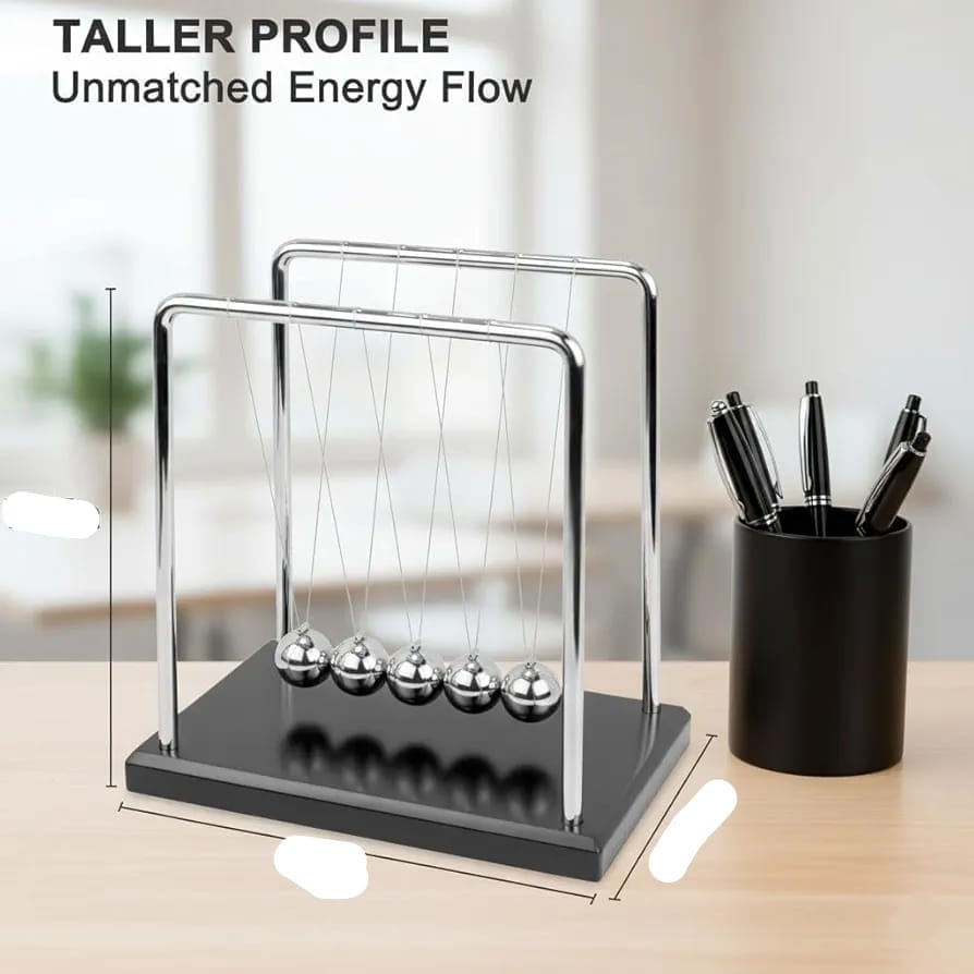 Sealive Newton's Cradle Large Heavy Duty Steel Balls