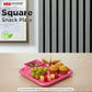 Snack Plate Square(2 pcs)