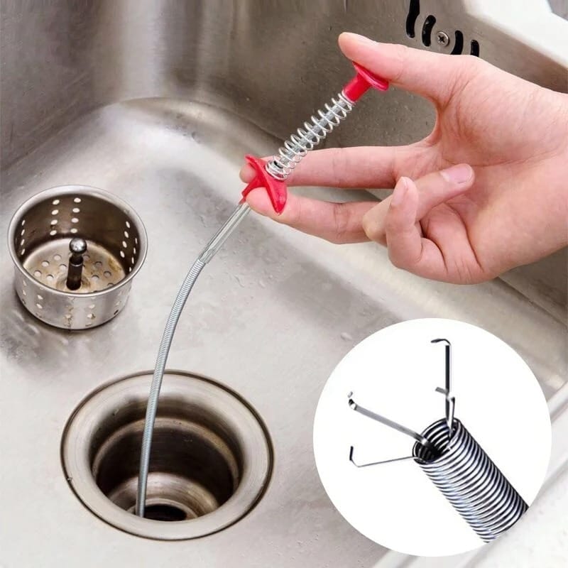 Stainless Steel Sink Drain Wire Opener 90Cm