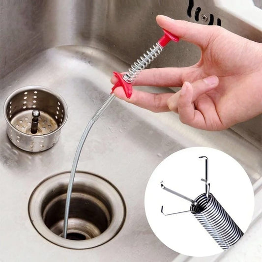 Stainless Steel Sink Drain Wire Opener 90Cm