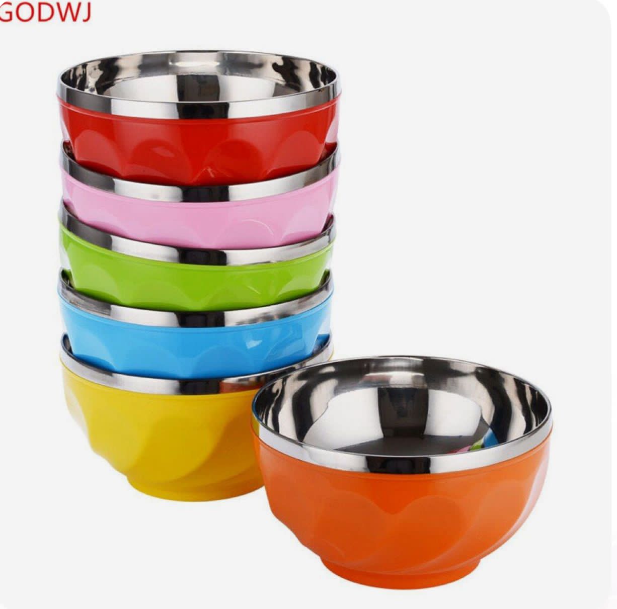 Steel soup bowl