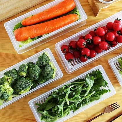 Fridge Organizer Food Storage Container