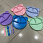 Bear shape plate set with spoon
5 plate 2 spoon & 3 fork