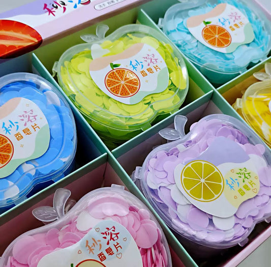 Apple Paper Soap – Pocket-Friendly Travel Hand Wash Sheets
