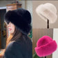New Fluffy Bucket Winter Hat For Women