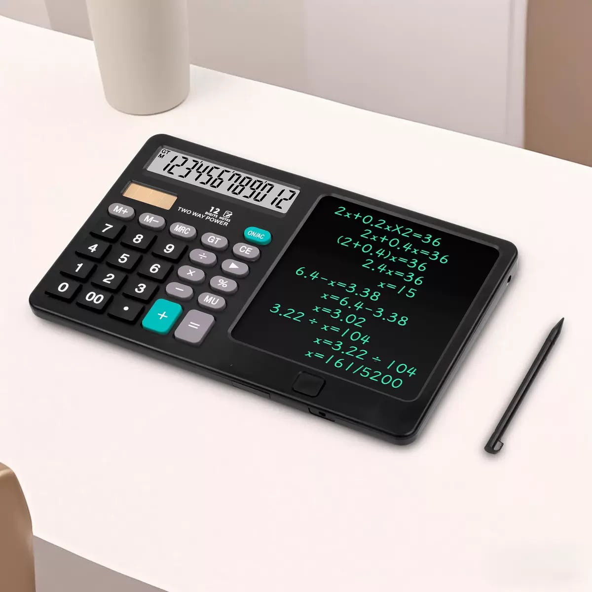 Writing Board Calculator Office Accounting Student