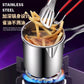Deep Frying Pot with Strainer Basket 1200ml Stainless Steel
