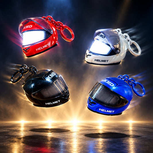 Helmet Light Keychain
