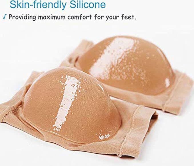 Foot Heels Socks Shockproof Silicone Anti-Crack Moisturizing Shoes Pads