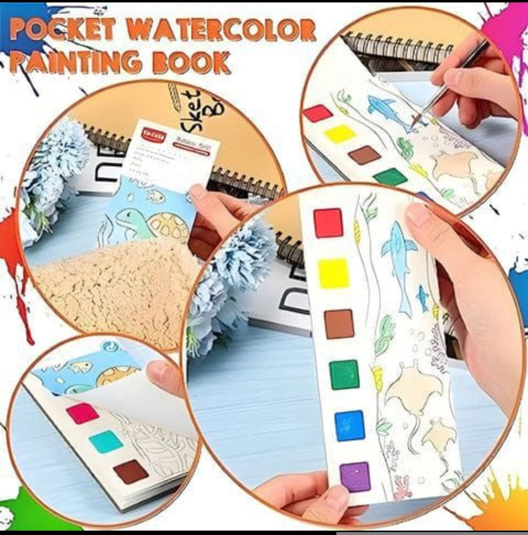 Pocket Watercolor Painting Book
