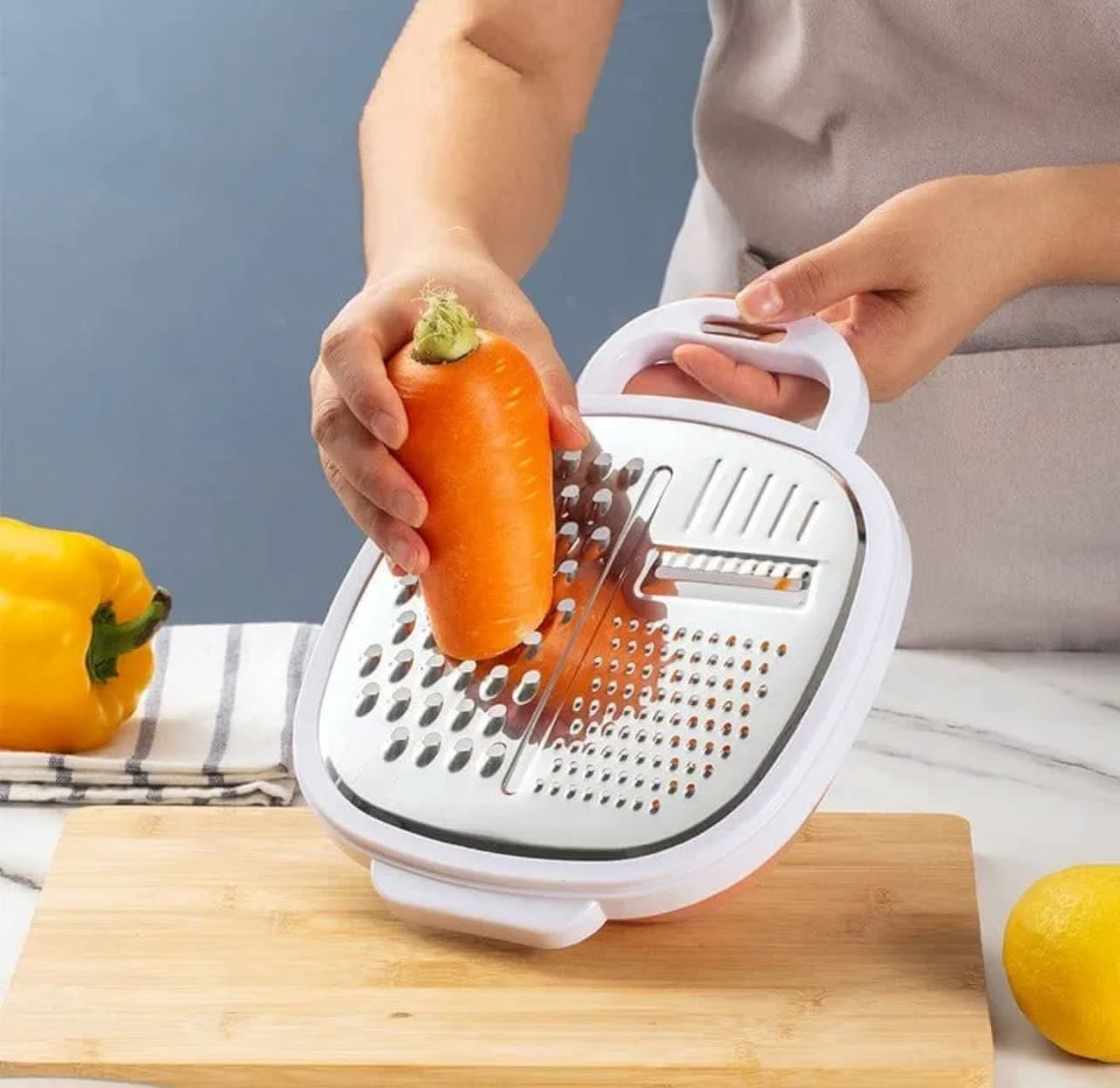 Multi-functional Vegetable Grater with Storage Box
