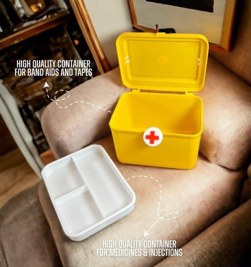 Swiss First Aid Medicine Box