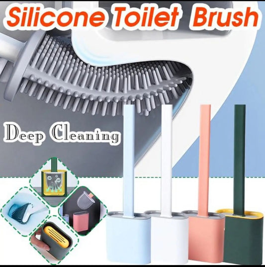 Silicon Toilet Cleaning Brush