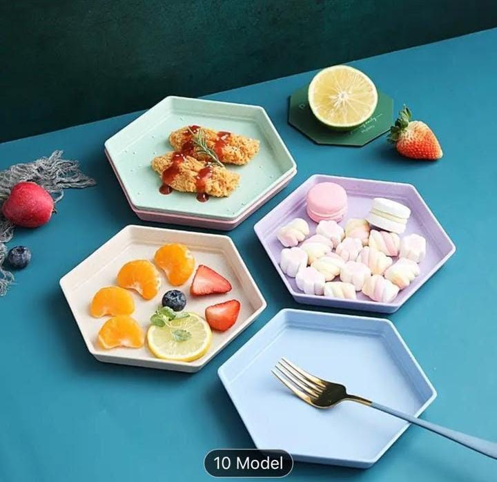 5 Pcs Plate Set