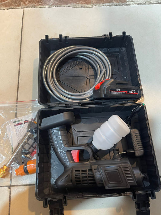 48V Rechargeable Pressure Washer Gun