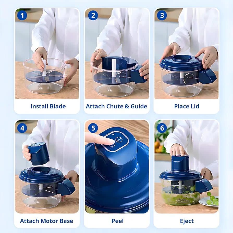 Rechargeable Fruit & Vegetable Peeler