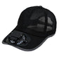 Summer fan sunhat breathable mesh