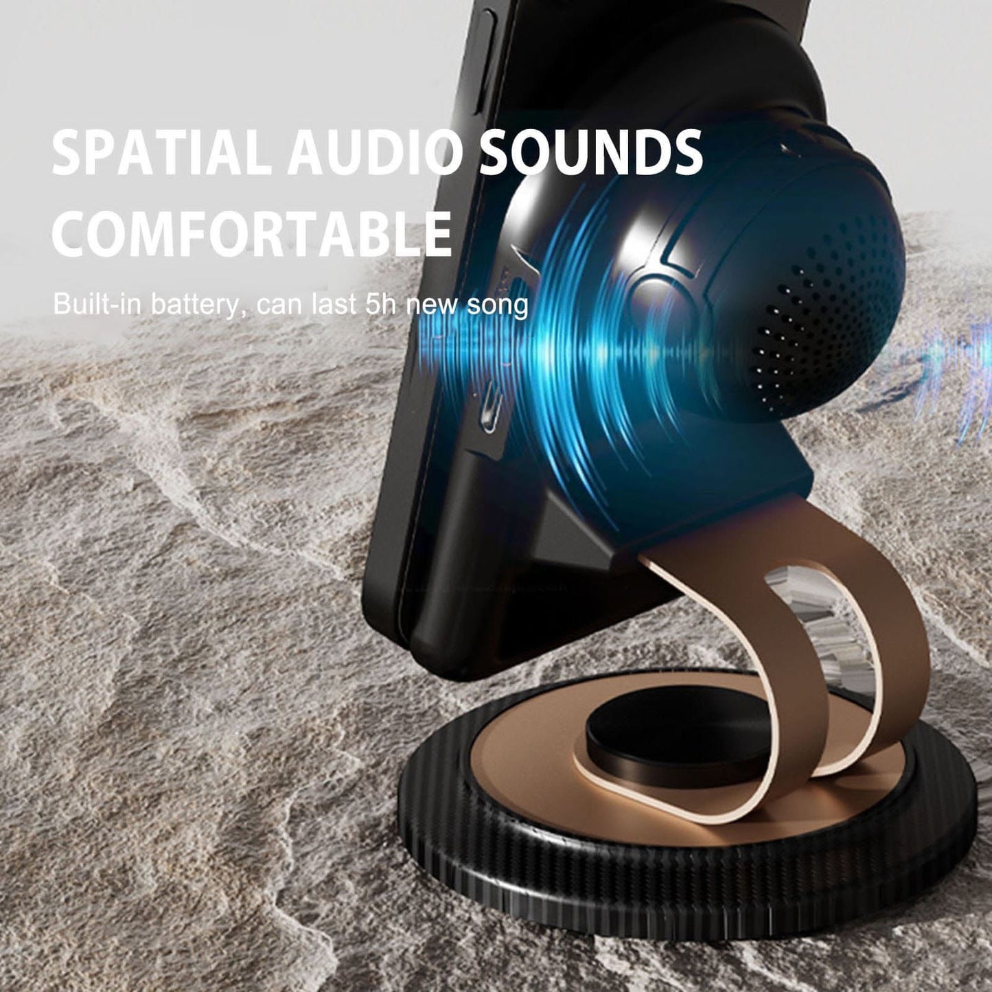 Generic
Induction Bracket Speaker, Wireless Induction Bluetooth Speaker,