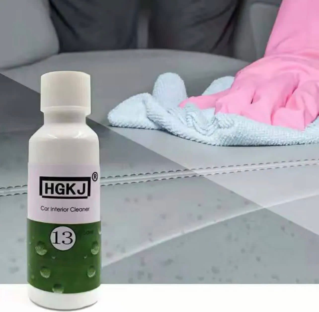 HGKJ 13, 50ML Car Leather Seat Interior Cleaner