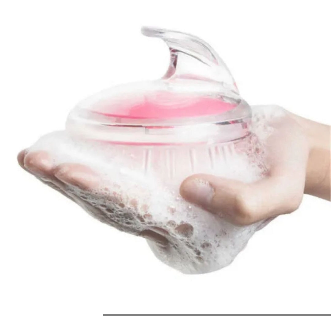 Hair Scalp Massager Brush With Soft Silicone Bristles