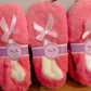 Women's Plush Indoor Slippers – Soft, Cozy, Warm for Carpet
