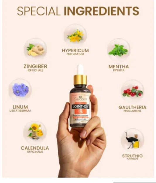 Oils Blend For Joints Pain, Back Pain, Knee Pain & Elbow Pain