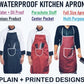 Waterproof Kitchen Apron