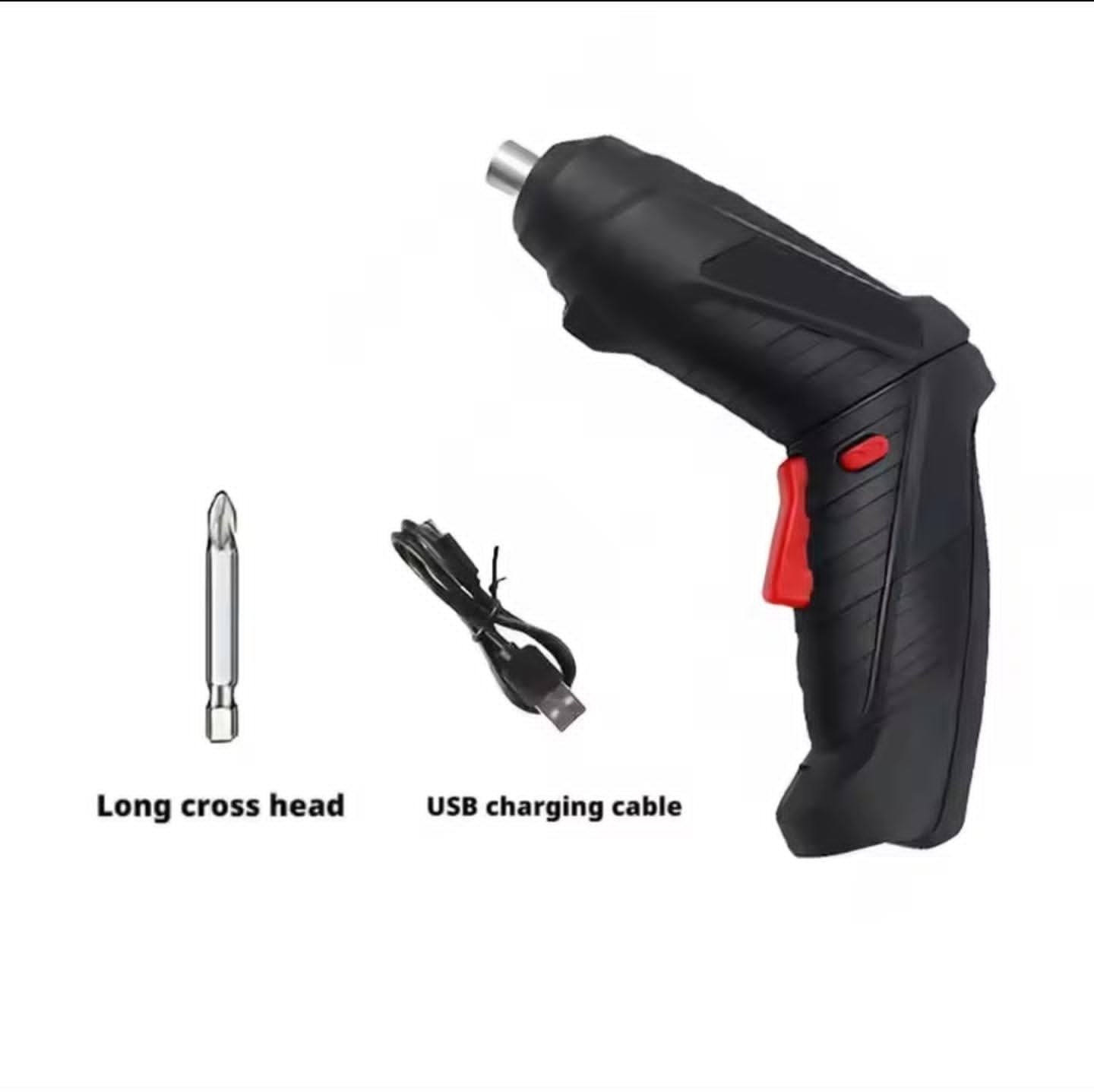 47-Piece Rechargeable Electric Screwdriver Kit