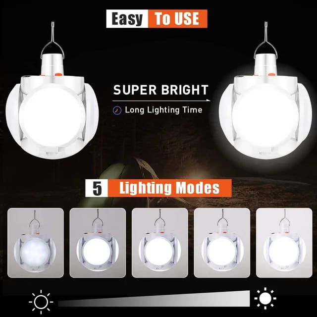 Solar emergency charging lamp