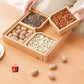 Square dry fruit tray