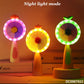 Mini Colorful Fan With Light