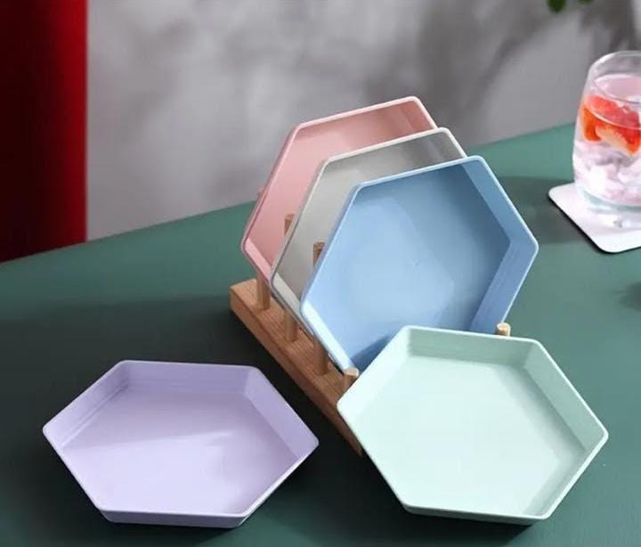 5 Pcs Plate Set