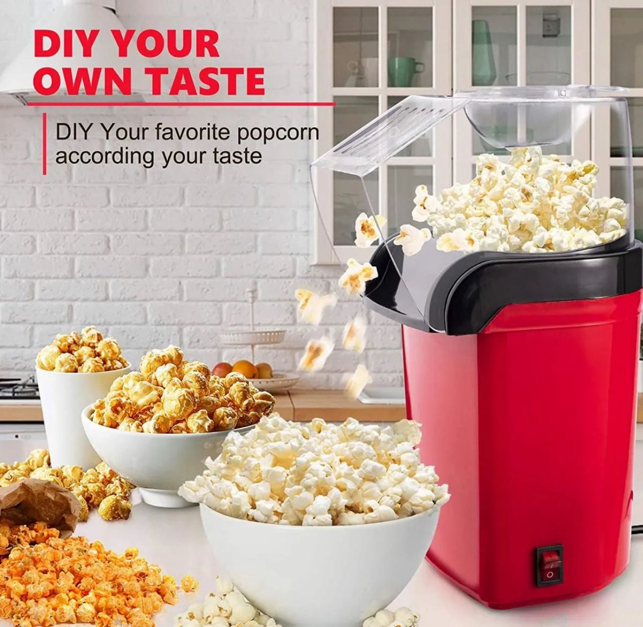 Mini Electric Popcorn Maker Machine