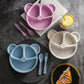 Bear shape plate set with spoon
5 plate 2 spoon & 3 fork