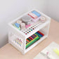 Multipurpose Double Layer Storage Rack Desk Organizer Shelf