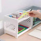 Multipurpose Double Layer Storage Rack Desk Organizer Shelf